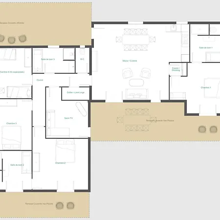 Βίλα Les De Perret